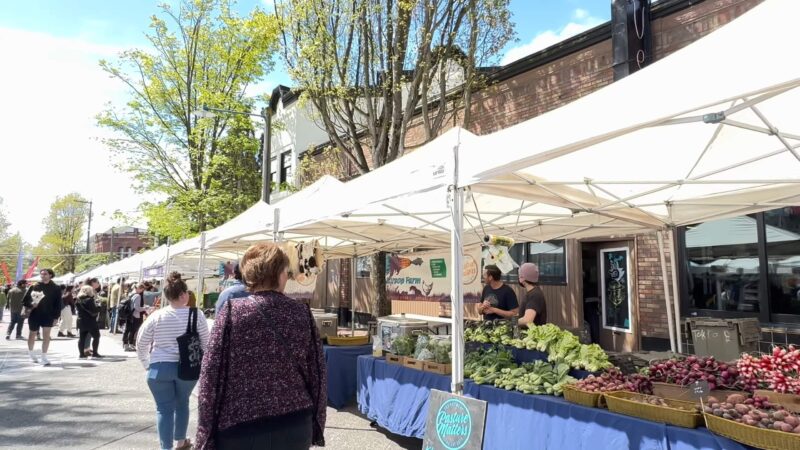Ballard Farmers Market in Seattle - Organic Vegetables